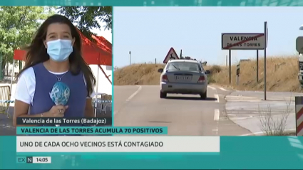 Valencia de las Torres, el municipio con más positivos por habitante