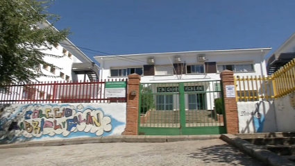 Colegio Gabriel y Galán en el barrio de Aldea Moret (Cáceres)