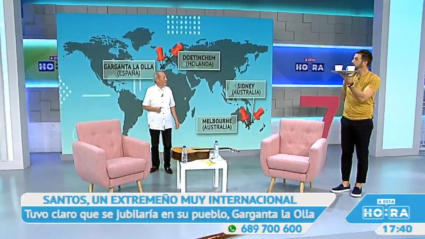 Santos, de Extremadura al mundo