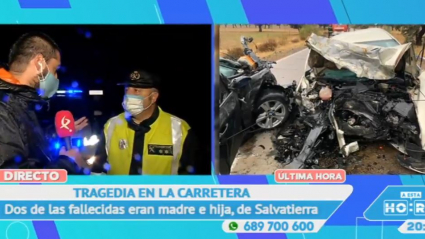 Accidente mortal en la carretera