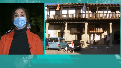 La alcaldesa de Valverde, Esperanza Mayero, ha sido entrevistada en directo en el informativo de Extremadura Noticias.