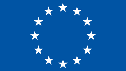 bandera oficial UE
