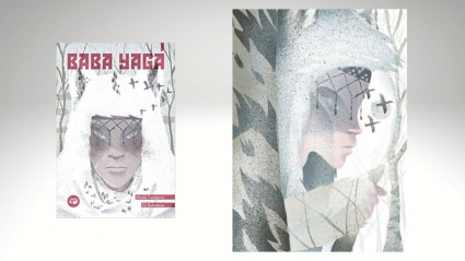 Portada e ilustración de Baba Yagá