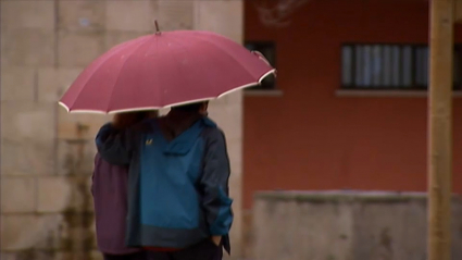 Lluvia esta tarde en Plasencia