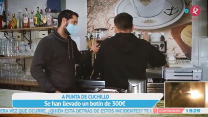 Atraco con navaja