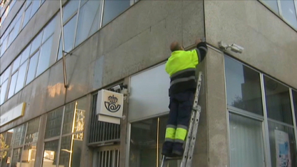 Trabajos para el cambio de nombre de la avenida