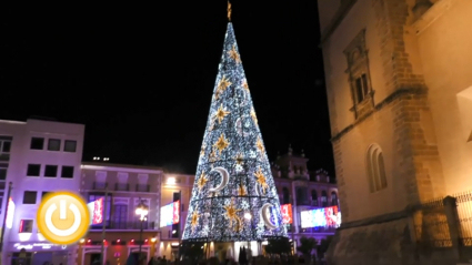 Se enciende la Navidad en Badajoz