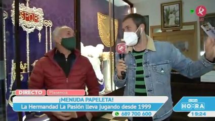 Robo de lotería en Plasencia
