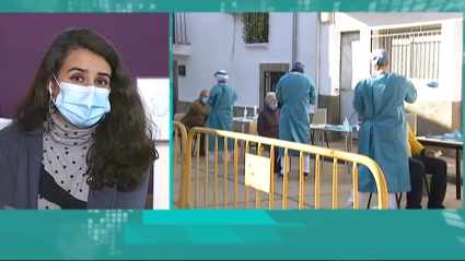 Irene de Miguel, de Unidas por Extremadura, ha iniciado la ronda de entrevistas en directo en Canal Extremadura TV.