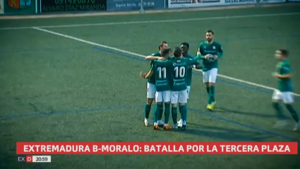 Extremadura B-Moralo: intenso duelo por la tercera plaza este domingo en Tercera