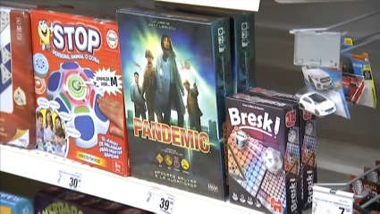 Juguetes en una tienda