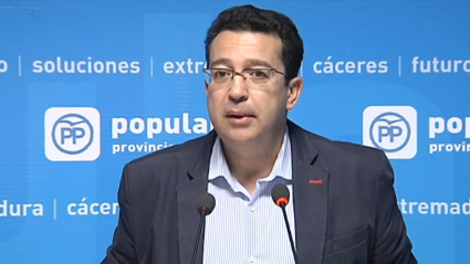 Fernando Manzano, Secretario General PP Extremadura
