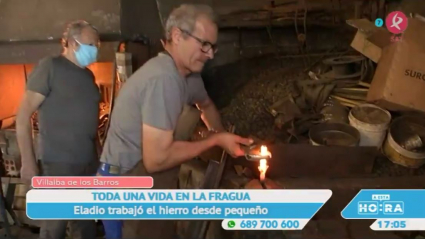 La fragua de Eladio en Villalba de los Barros