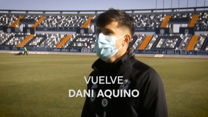 Dani Aquino regresa este domingo con el Badajoz tras cumplir sanción