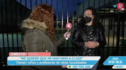 No quiero que mi hijo vuelvan a clase