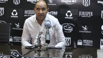 Ander Garitano, director deportivo del Mérida AD.