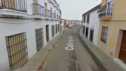 Calle Los Arcos de Oliva de Mérida