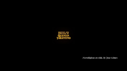 Tarantino cine títulos crédito