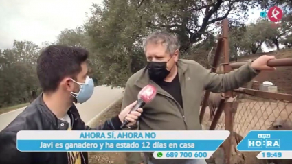 Ganaderos confinados