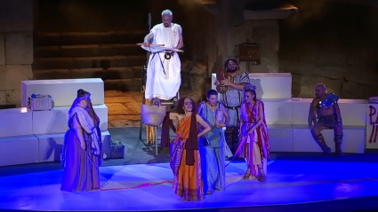 En el teatro romano se representan cada verano varias obras 