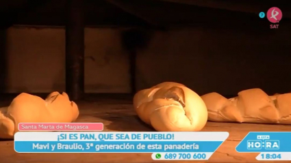 Pan de pueblo en Santa Marta de Magasca