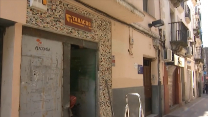 Estanco de Plasencia robado