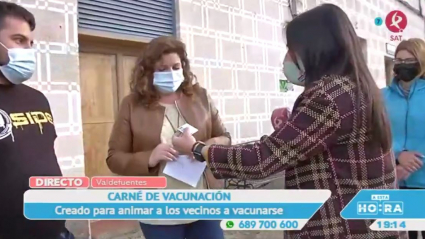 Carné de vacunación COVID en Valdefuentes