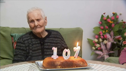 abuela que ha cumplido 107 años