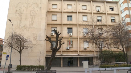 La vista se ha celebrado a puerta cerrada en la Sección Primera de la Audiencia Provincial de Badajoz.