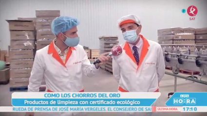 Una empresa de limpieza que no deja de crecer