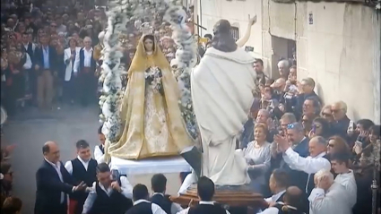 Domingo de los Tiros en Zarza la Mayor (Cáceres)