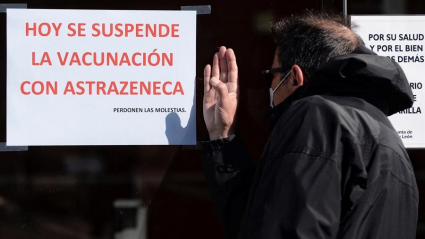La vacuna de Astrazeneca deja de administrarse desde hoy a menores de 60 años.