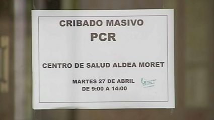 Cribado masivo en Aldea Moret, Cáceres