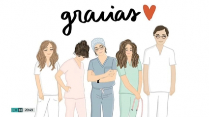 Reconocimiento al papel de los sanitarios