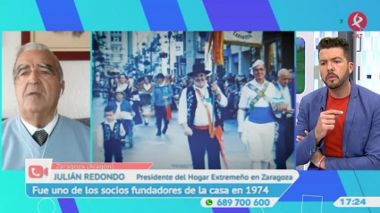 Entrevista a Julián, presidente del Hogar Extremeño de Zaragoza