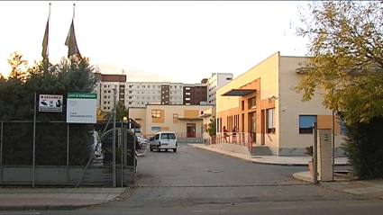 Exteriores del centro de menores San Juan Bautista de Badajoz