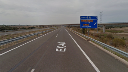 Autovía Ex-A1 en Casatejada