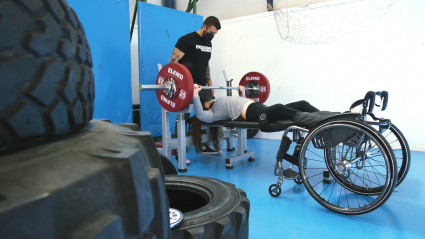 Loida Zabala halterofilia Juegos Paralímpicos atleta paralímpica discapacidad física silla de ruedas extremeña Extremadura Losar de la Vera  levantamiento de potencia adaptado paralimpiadas