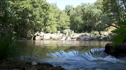 Piscina natural en la comarca de la Vera.