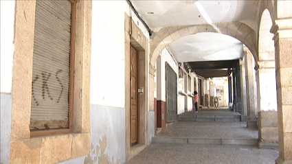 Imagen de la Plaza Mayor de Jaraíz de la Vera