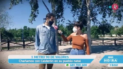 Entrevista a José Manuel Calderón en Villanueva de la Serena