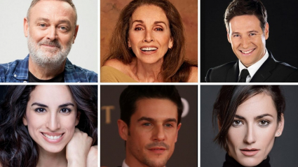 Parte del elenco de actores y actrices que protagonizará el festival este año