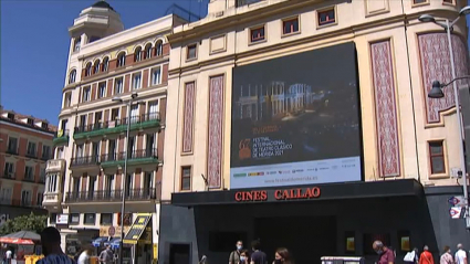 Cines Callao con la cartelería del Festival de Mérida.