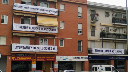 Edificio Wittgenstein, en la avenida Reina Sofía de Mérida