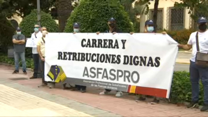 Soldados extremeños reivindican una carrera y retribuciones dignas