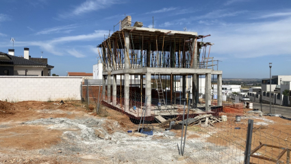 Edificio en obras