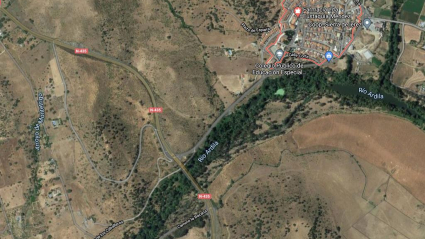 Zona aproximada del incendio