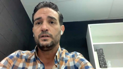 David Torices 'Dupi' atendiendo a Extremadura Deportes