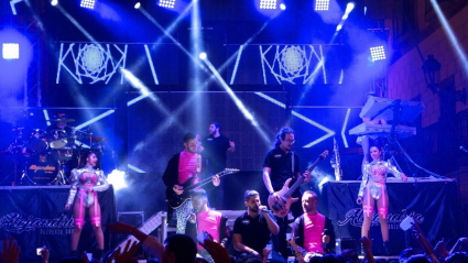 Orquesta Alejandría en plena actuación