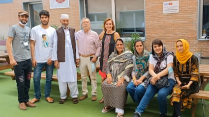 La familia de las boxeadoras afganas ya está en España